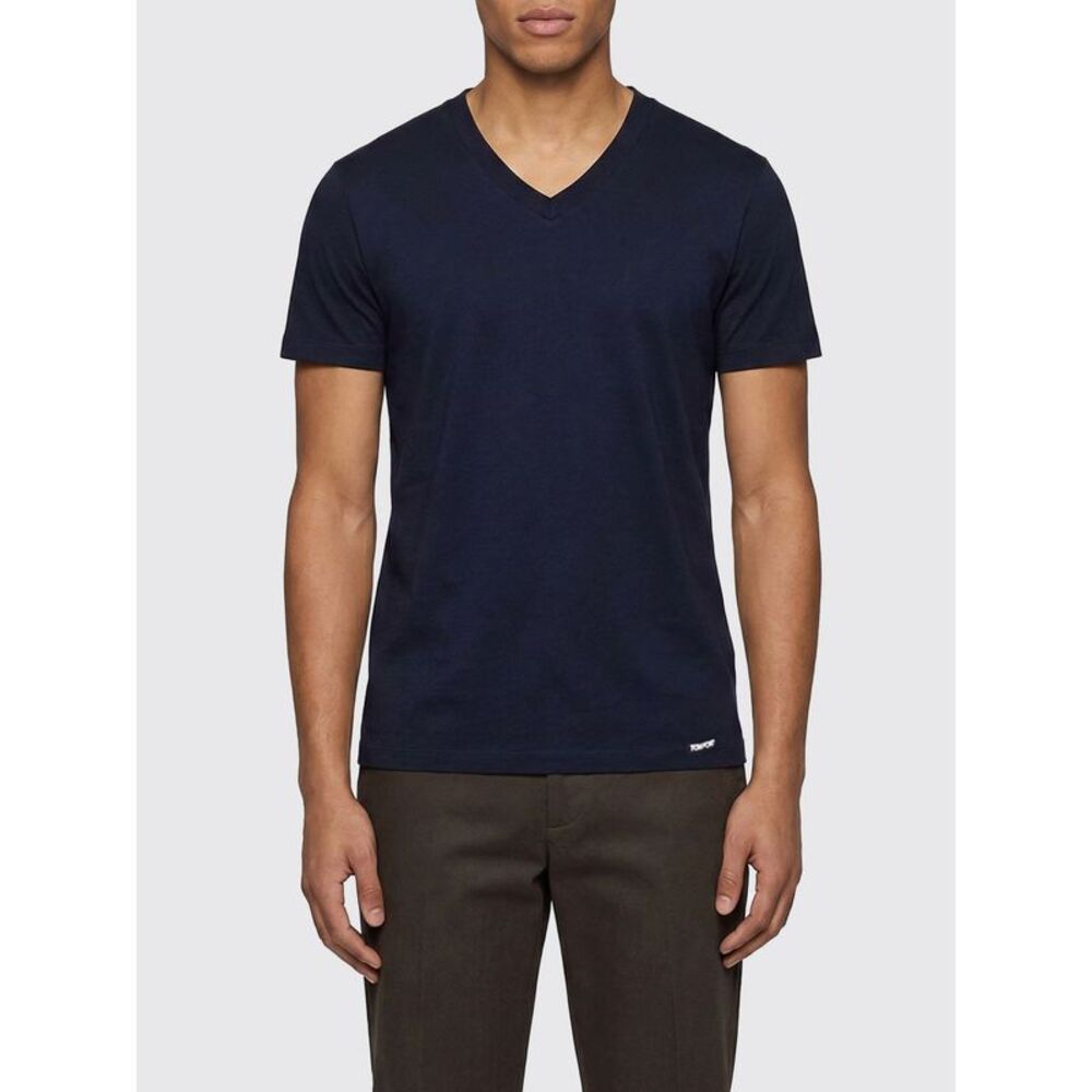 Tom Ford T-Shirt Men Blue